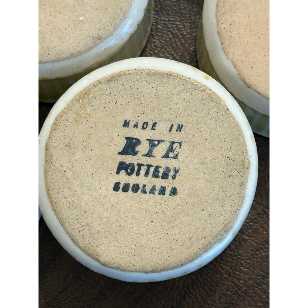 (10) Vintage Rye Pottery England Ramekins - Picture 2 of 10